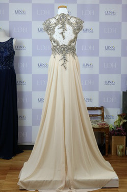 브랜드 브라이덜 신부 피로연 웨딩 드레스