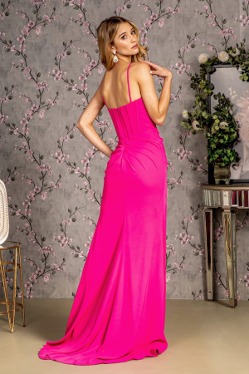후시아 핫 핑크 드레스